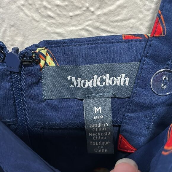 ModCloth Peace of Mind in the Sunshine Fit and Flare Sundress Size Medium NWT - Picture 4 of 6